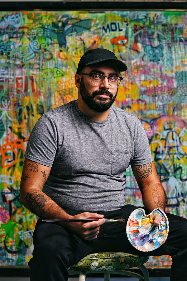 Mural Artist Adam Hernandez Portrait