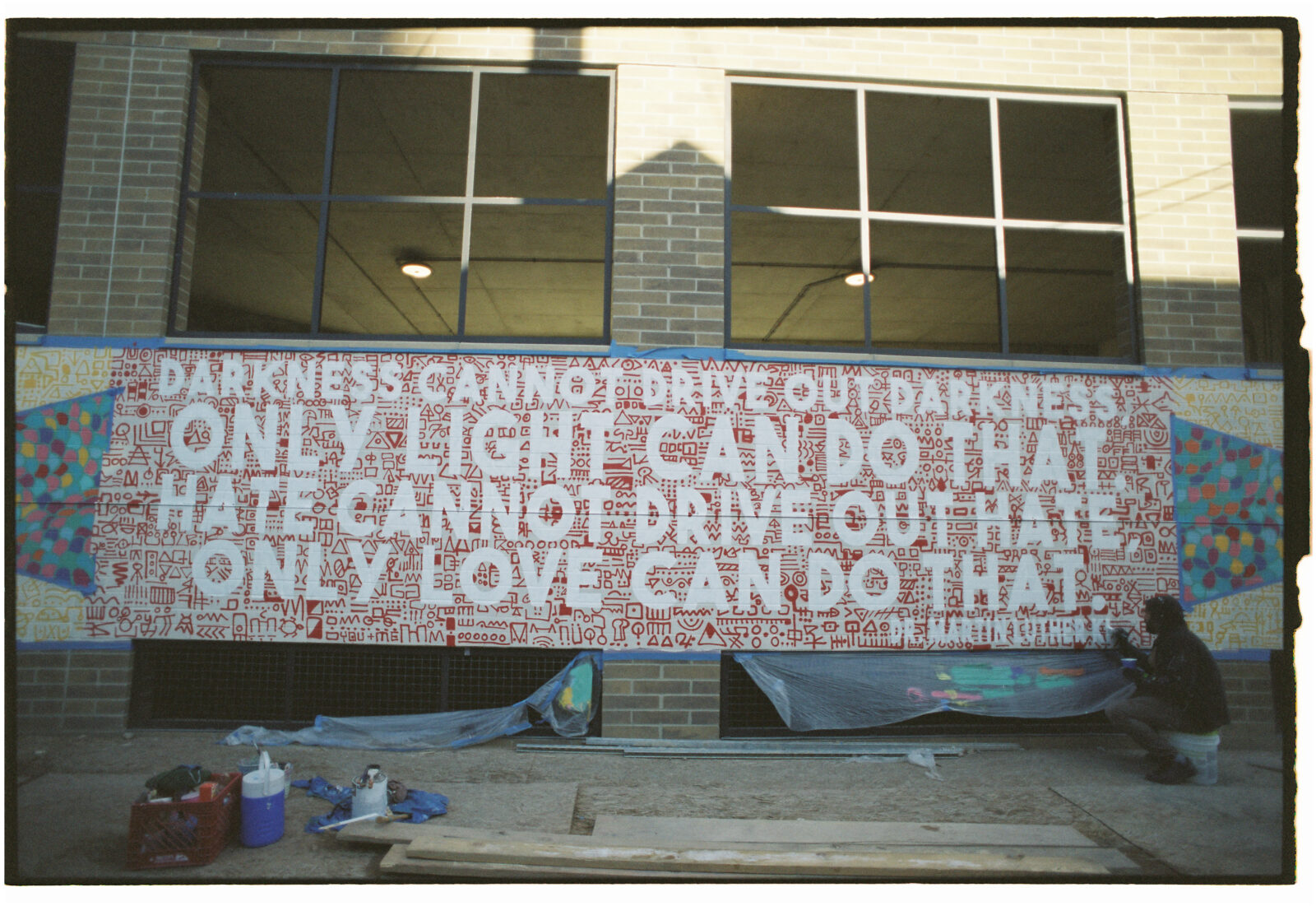 Be The Light - Short North Unconventional Mural series
