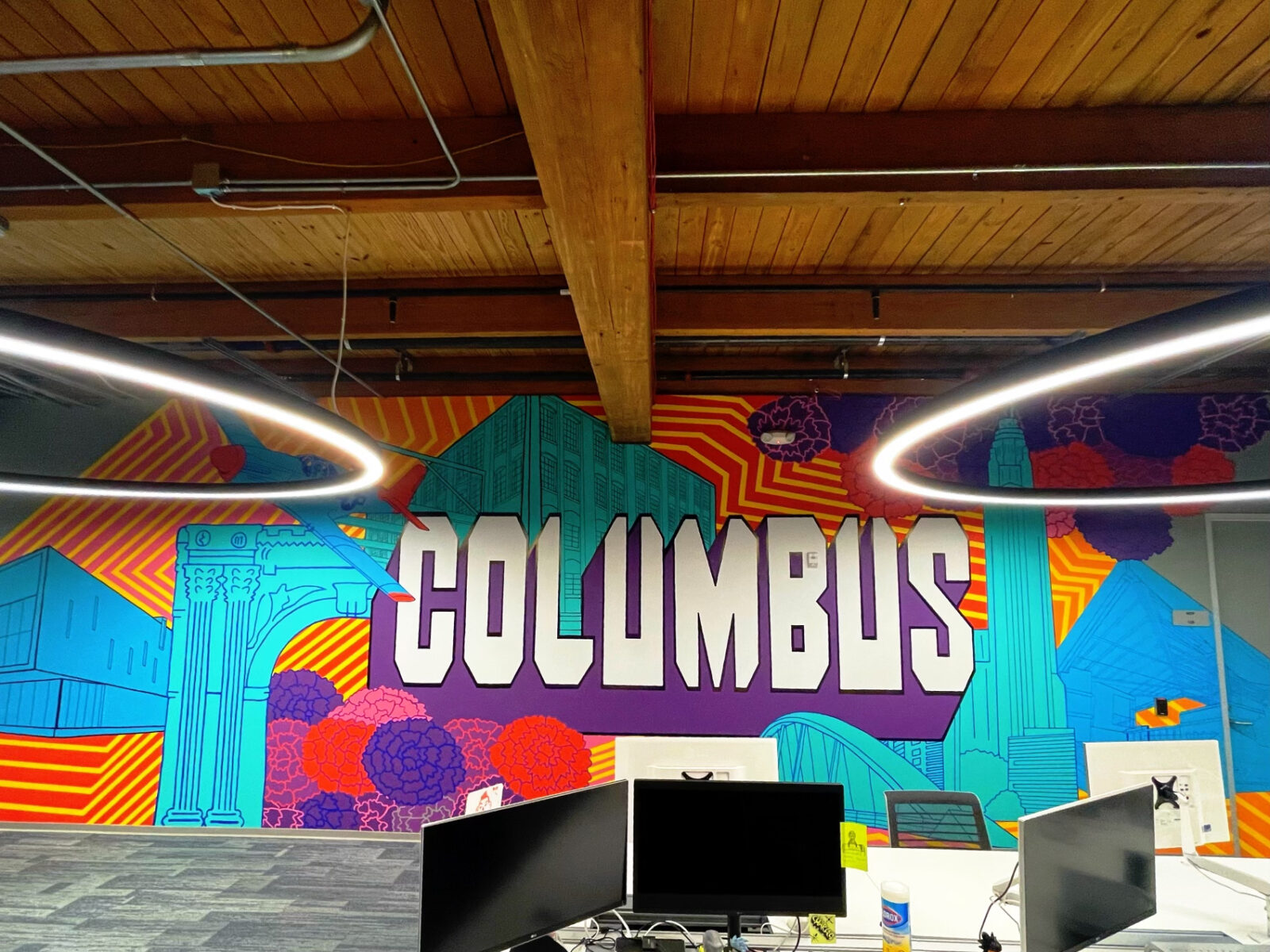 Muralist, Mural, Columbus, Artist, Designer, Custom, Office